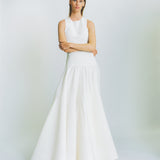 Faille Bridal Dress