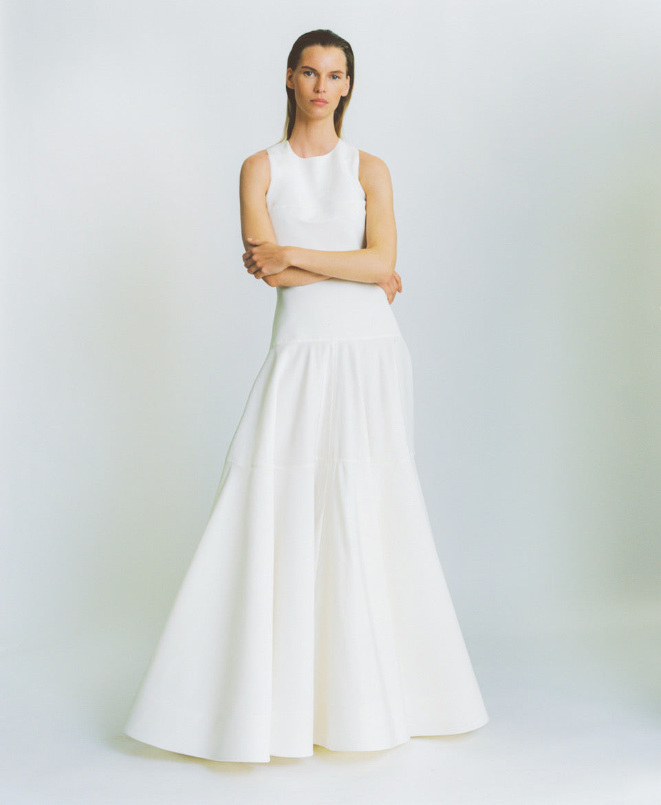 Faille Bridal Dress