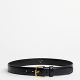 The Row Leather Classic Alligator Belt