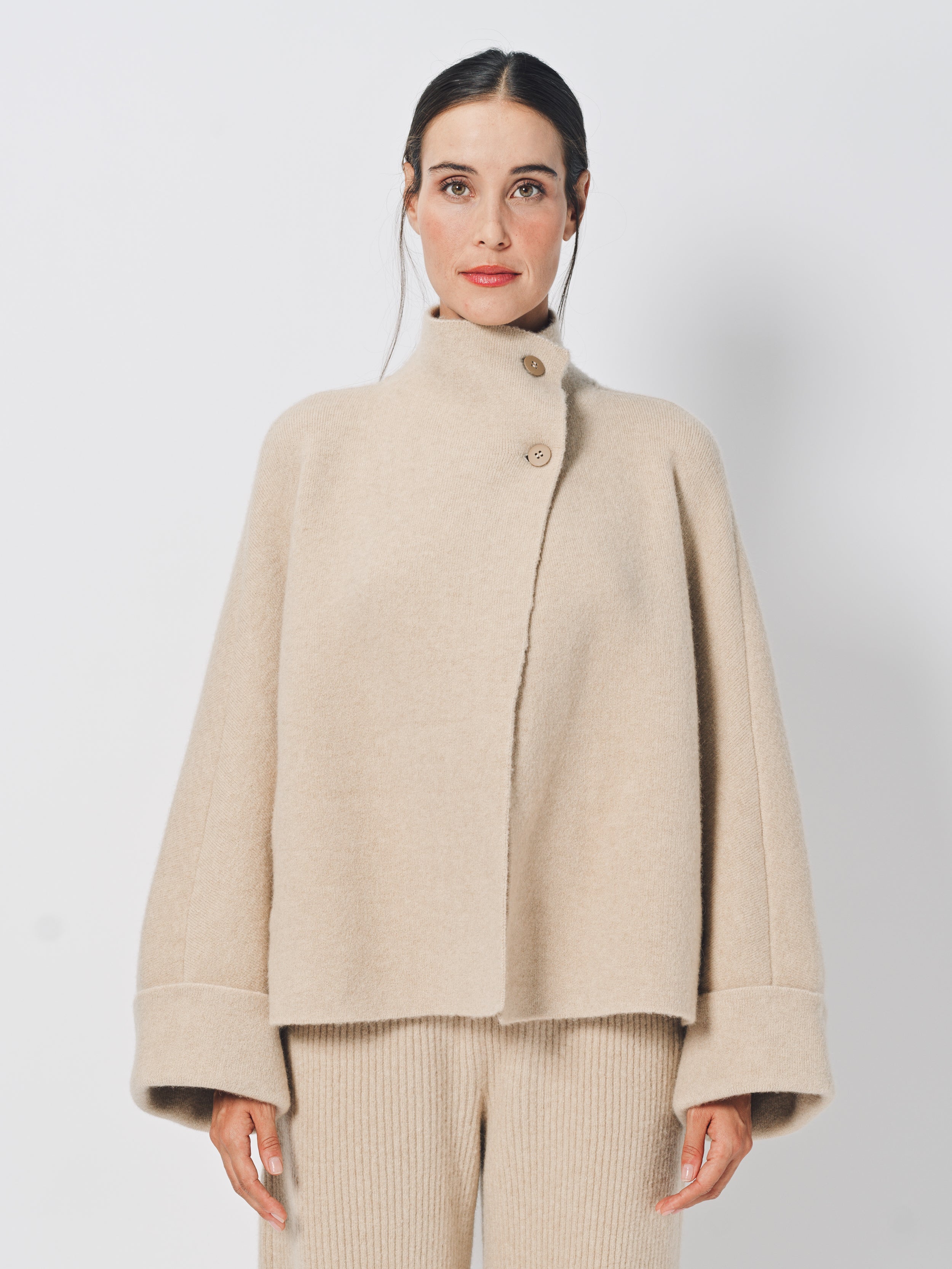 Boboutic Caresse Double-Breasted Jacket Albino / XS
