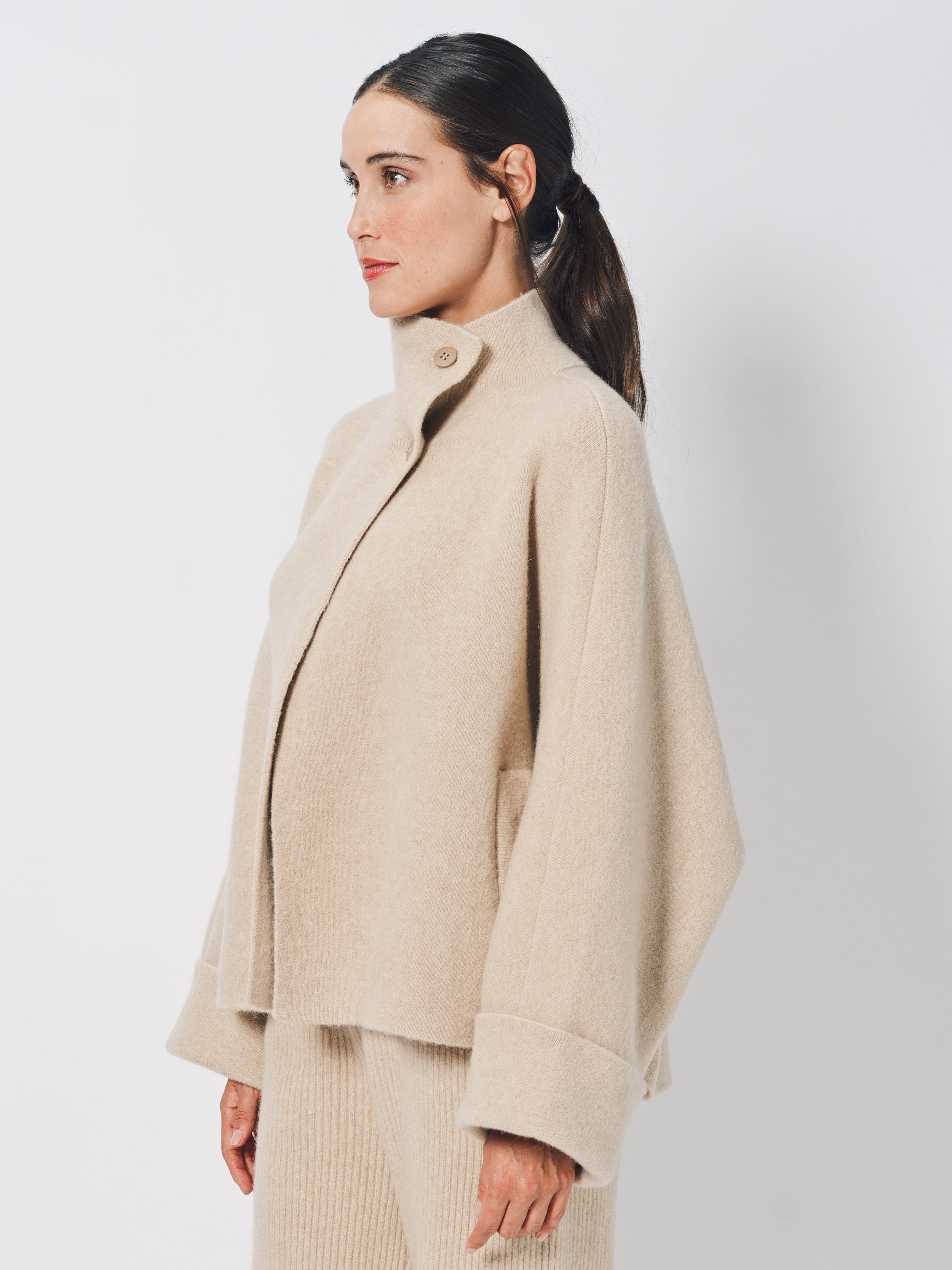 Boboutic Caresse Double-Breasted Jacket Albino / XS