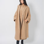 Boboutic Caresse Double-Breasted Coat Camel / XS