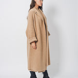 Boboutic Caresse Double-Breasted Coat Camel / XS