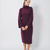 Boboutic Cashmere/Silk Turtleneck Sweater XS / Cherry