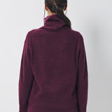 Boboutic Cashmere/Silk Turtleneck Sweater XS / Cherry