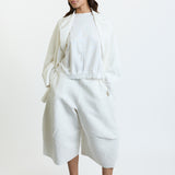Boboutic Double-Breasted Long Jacket