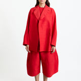 Boboutic Double-Breasted Long Jacket