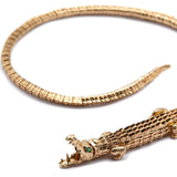 Bibi Van Der Velden Alligator Wrap Necklace