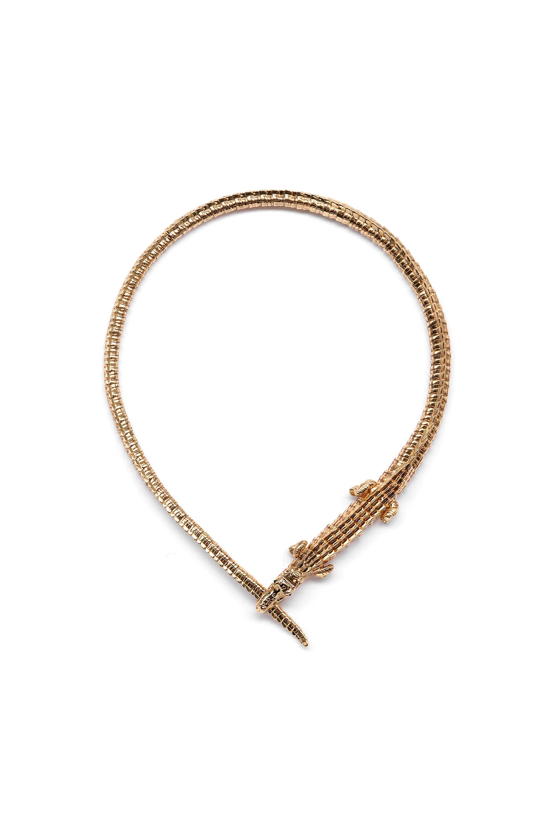 Bibi-Van-Der-Velden-18K-Yellow-Gold-Alligator-Wrap-Necklace-Amarees