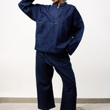 Sofie D'Hoore Blue Basil Denim Top