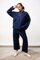 Basil Denim Top - Blue