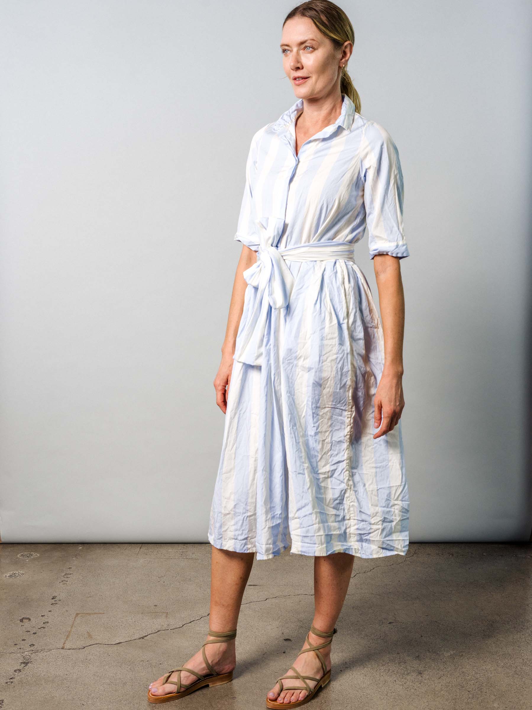 Lena Dress 38 / Azur Stripe