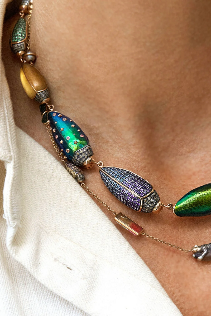 Scarab Eternity Necklace