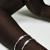 Bibi Van Der Velden Diamond Alligator Bracelet