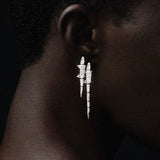 Bibi Van Der Velden Diamond Alligator Earring