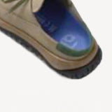 Leftside overview of uerzell sneaker on white background, with no model shown.