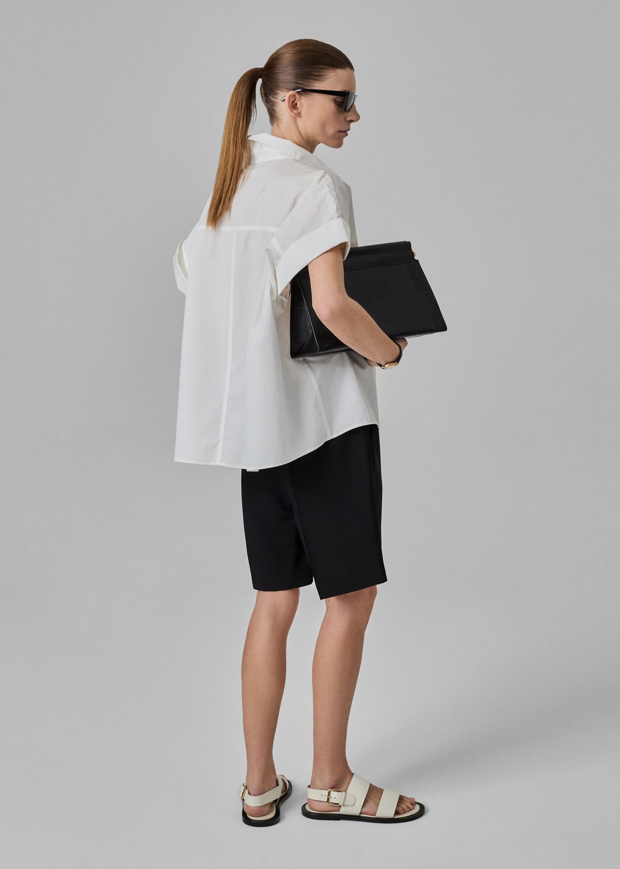 Boxy SS Shirt - White