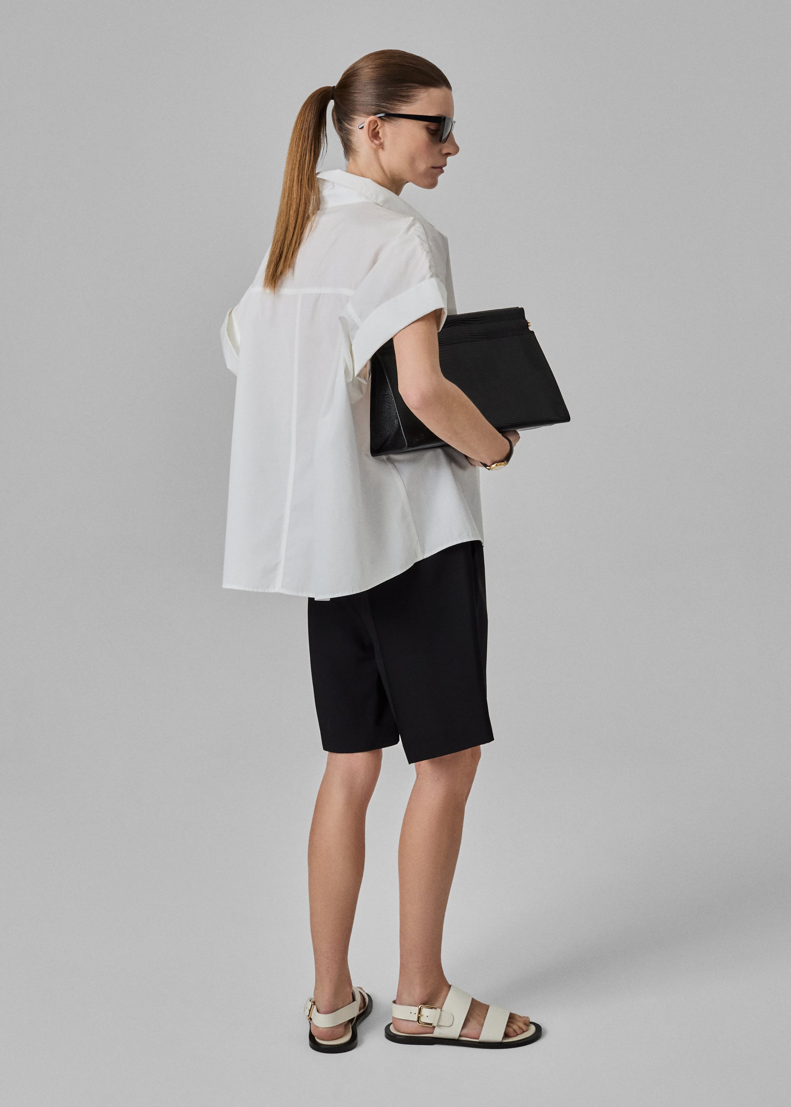 Boxy SS Shirt - White