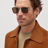 B.Zero1 Sunglasses in Brown