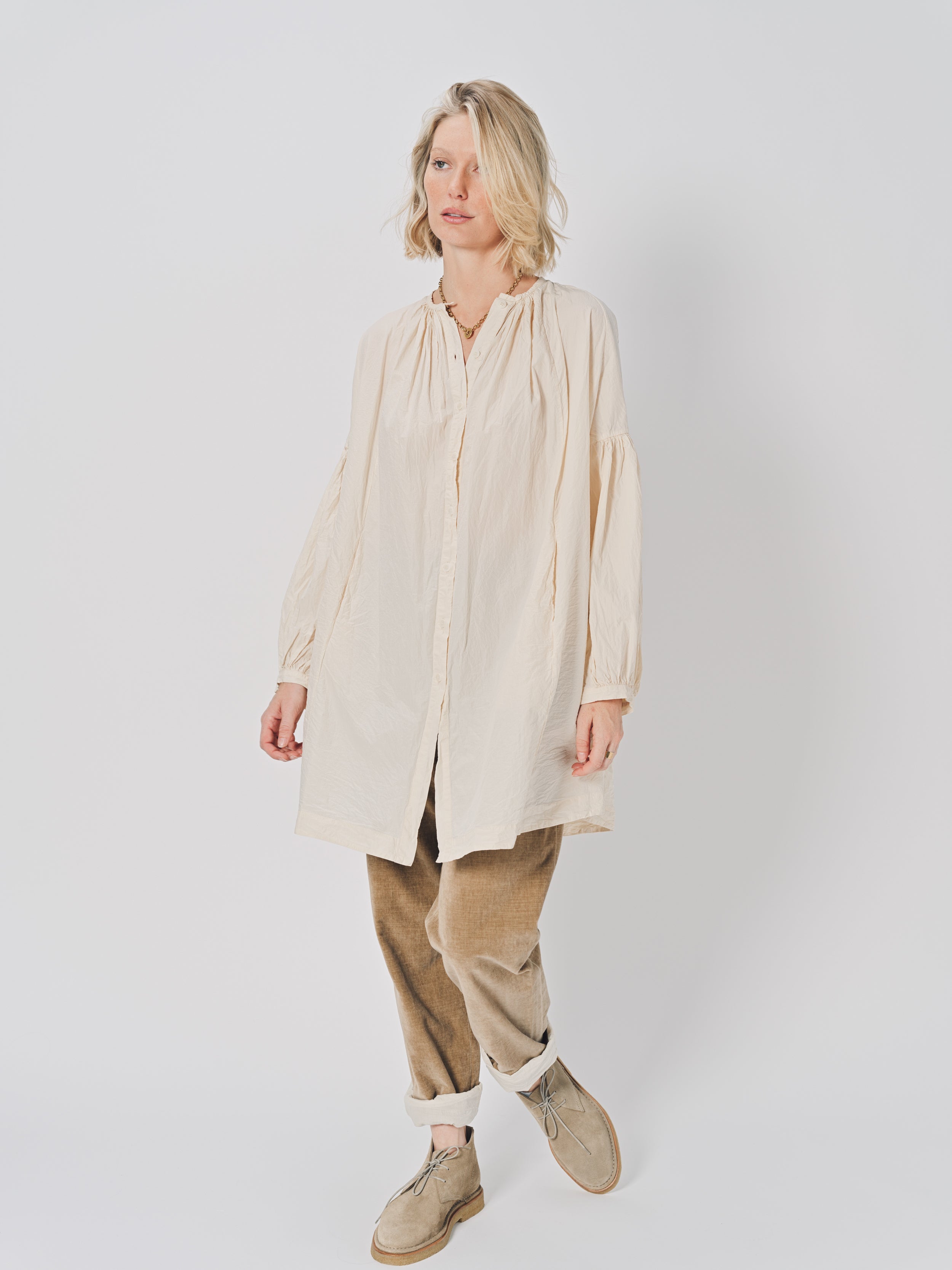 Casey Casey 3 by 3 Shirt Natural / S