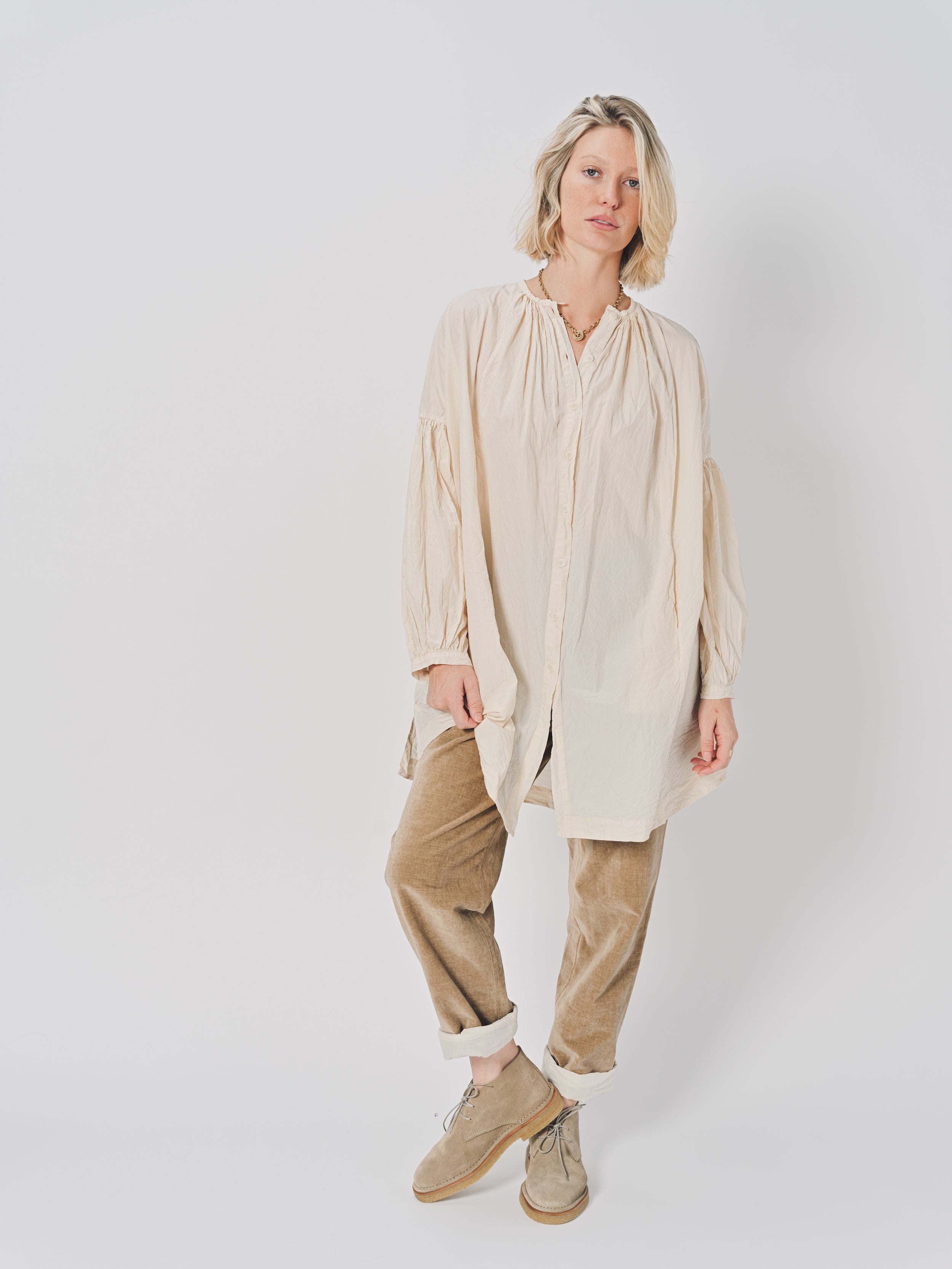 Casey Casey 3 by 3 Shirt Natural / S