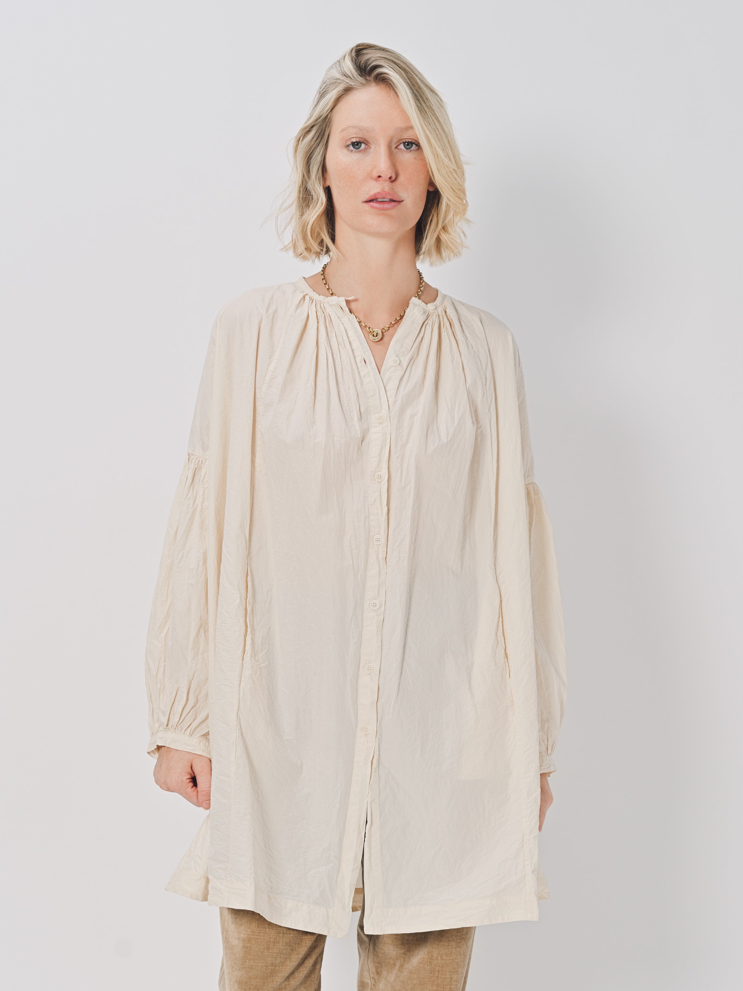 Casey Casey 3 by 3 Shirt Natural / S
