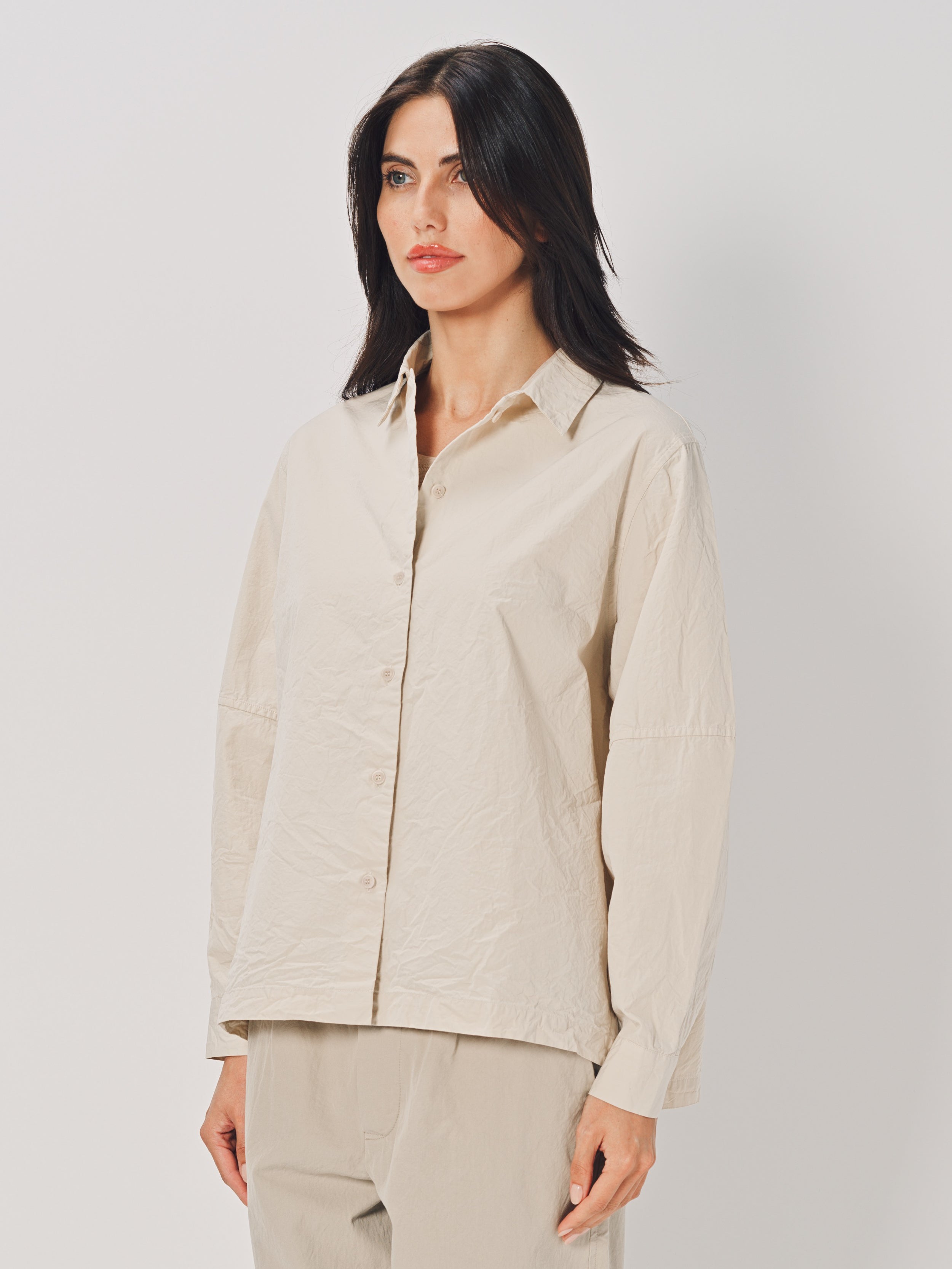 Casey Casey Elena Shirt in Cotton Off White / S