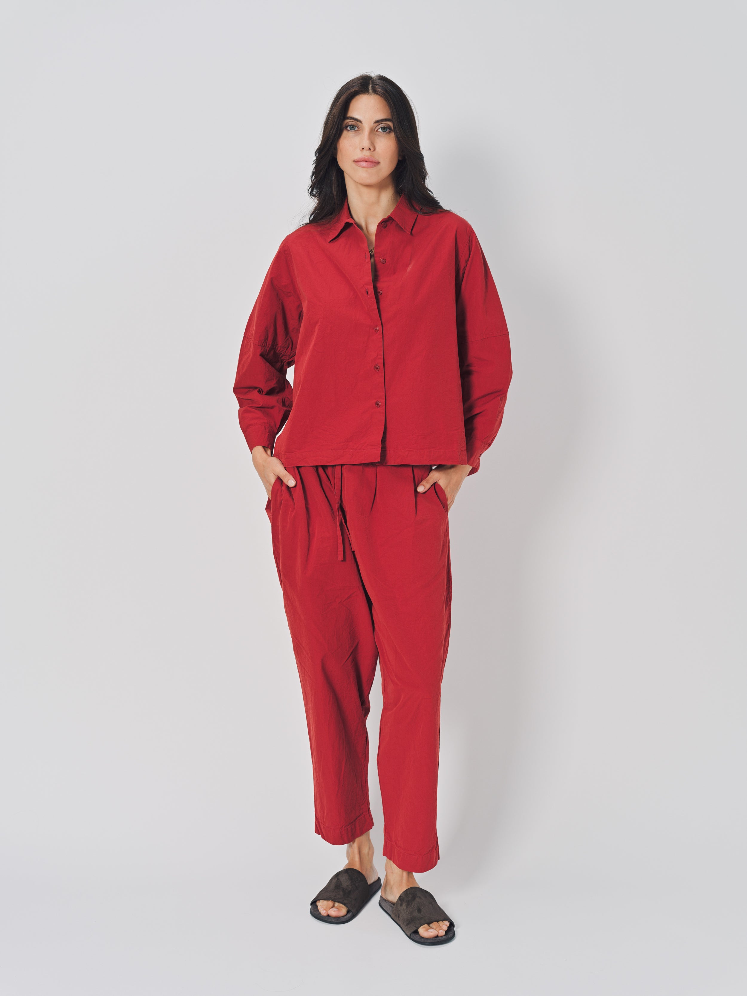Casey Casey Elena Shirt in Cotton Rusty / XS