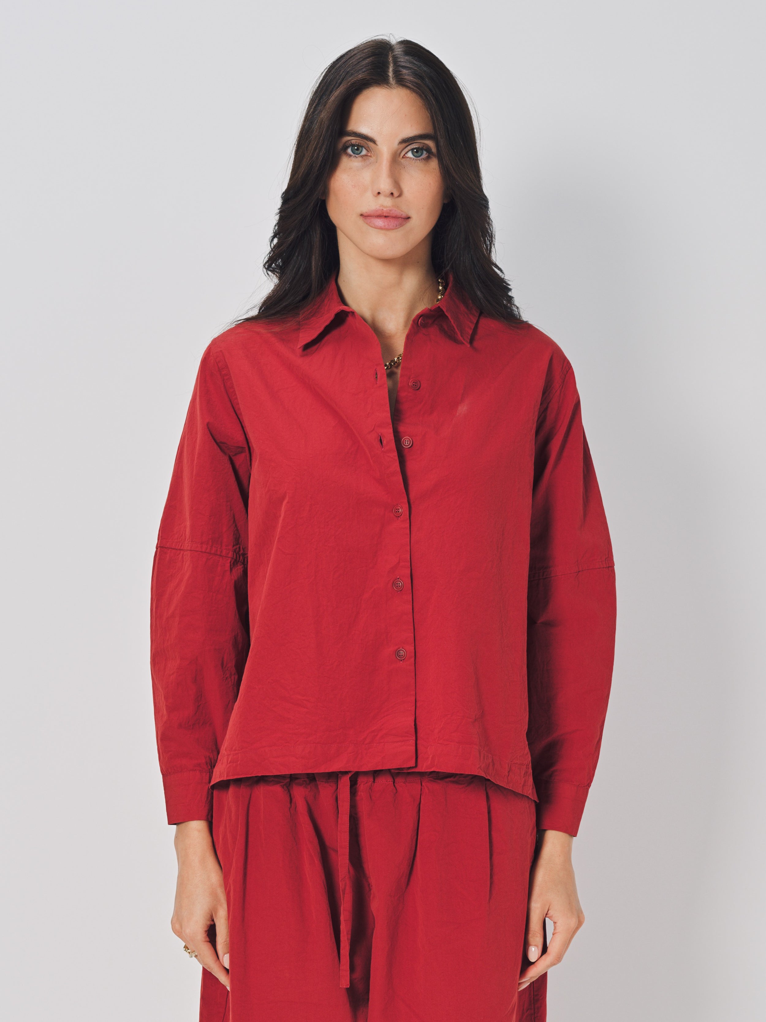 Casey Casey Elena Shirt in Cotton Rusty / XS
