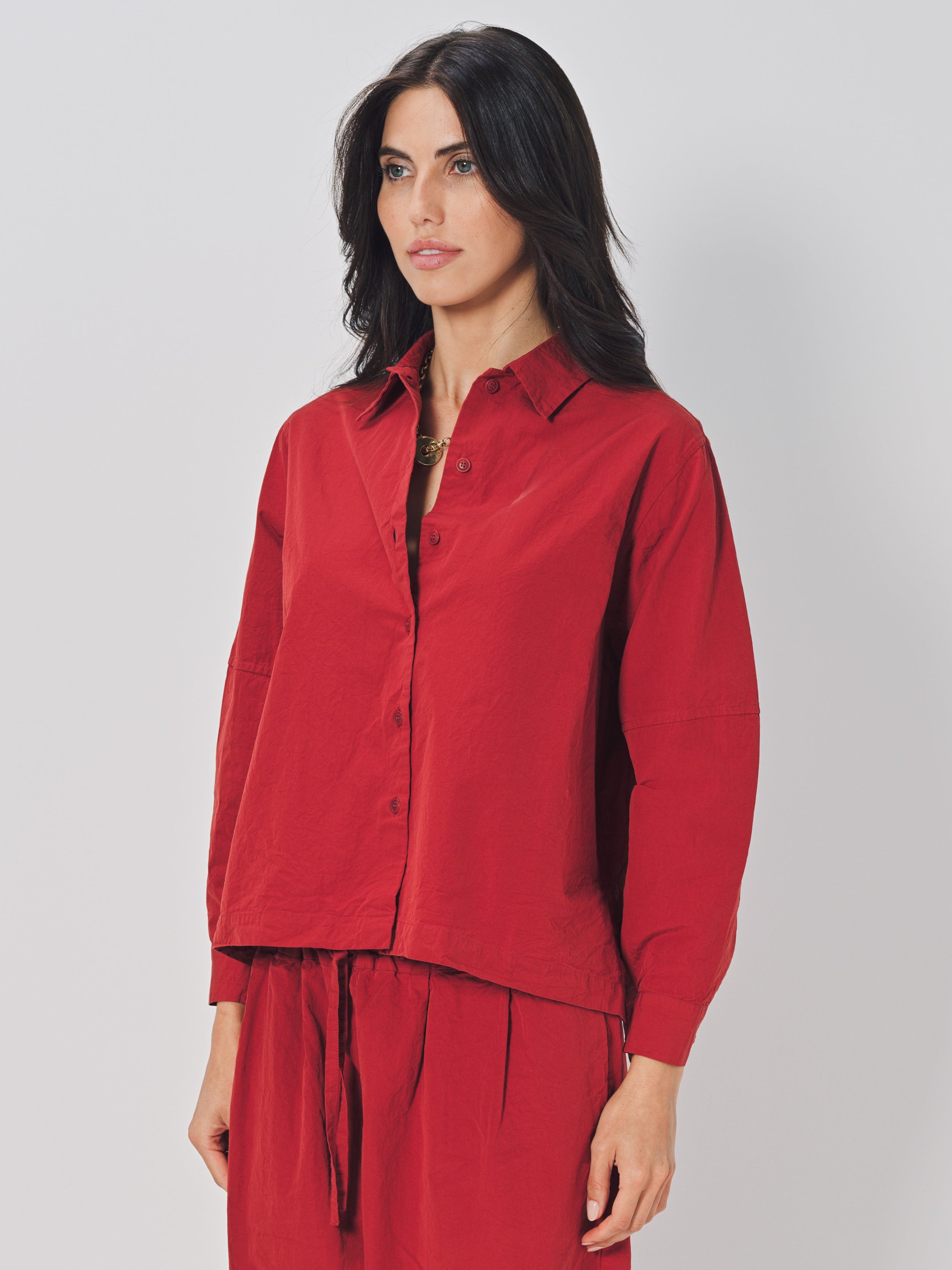 Casey Casey Elena Shirt in Cotton Rusty / XS
