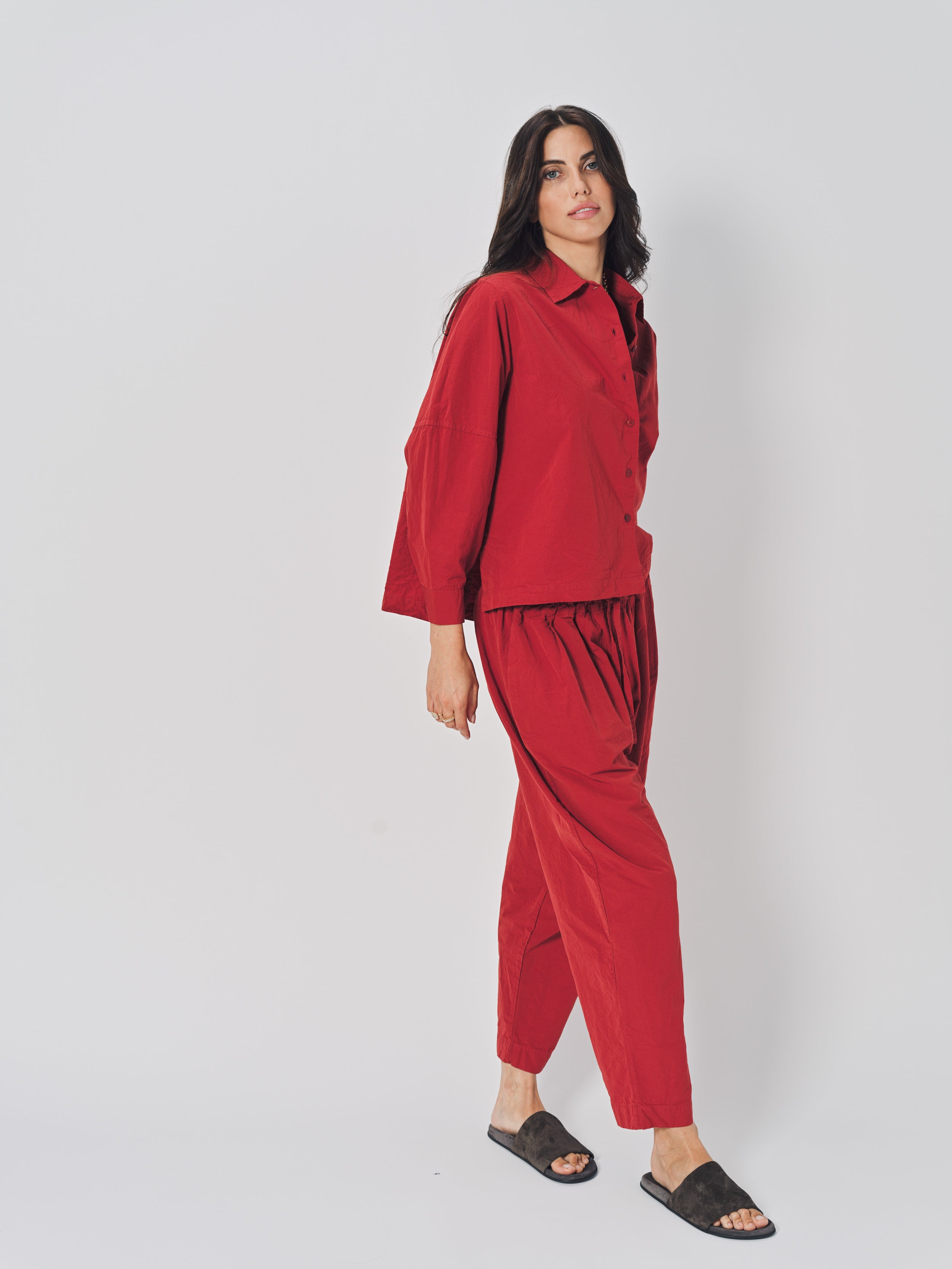 Casey Casey Elena Shirt in Cotton Rusty / XS