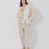 Casey Casey Short Cardigan Ecru / S