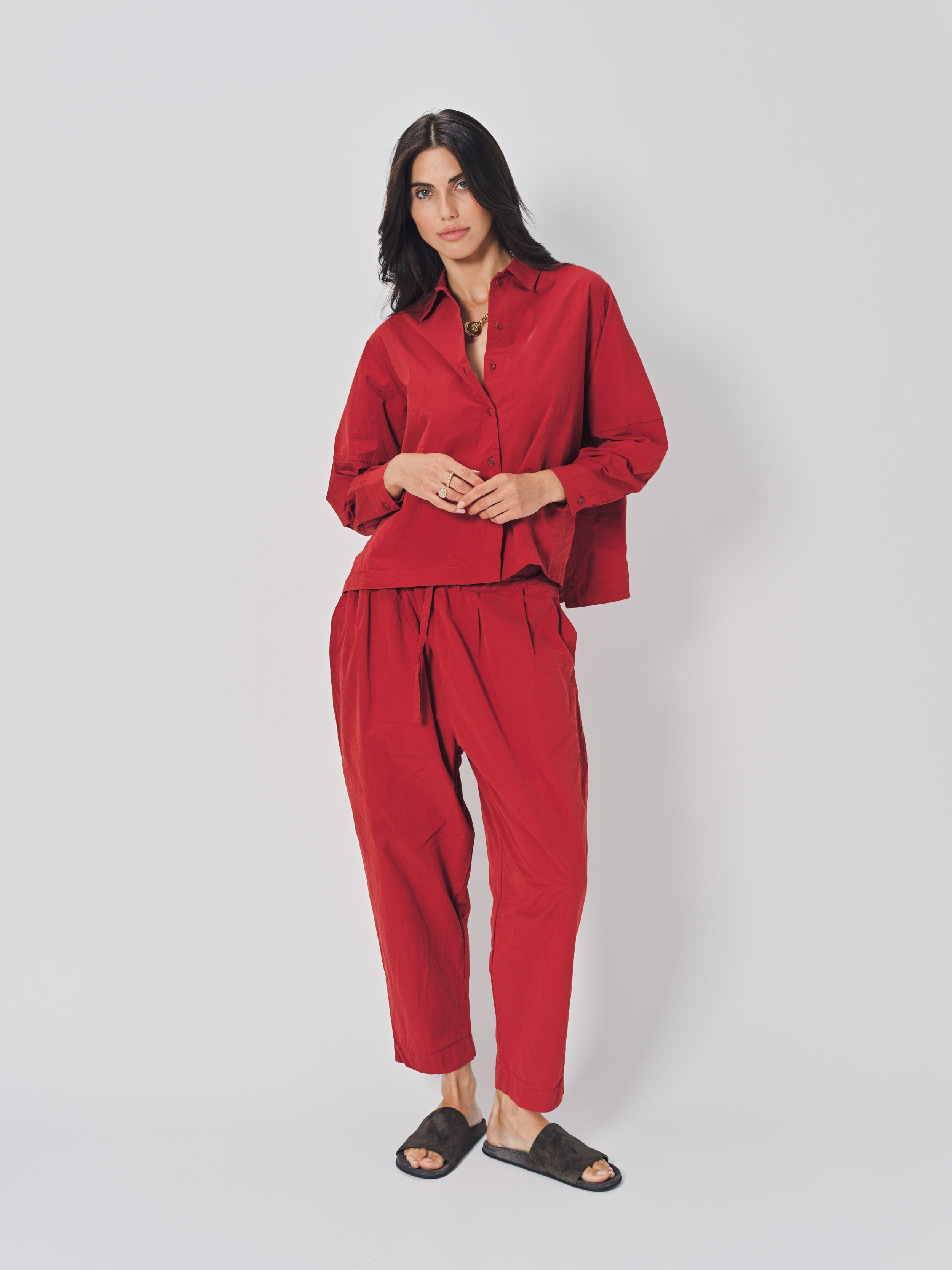 Casey Casey Tippy Pant in Cotton Rusty / S