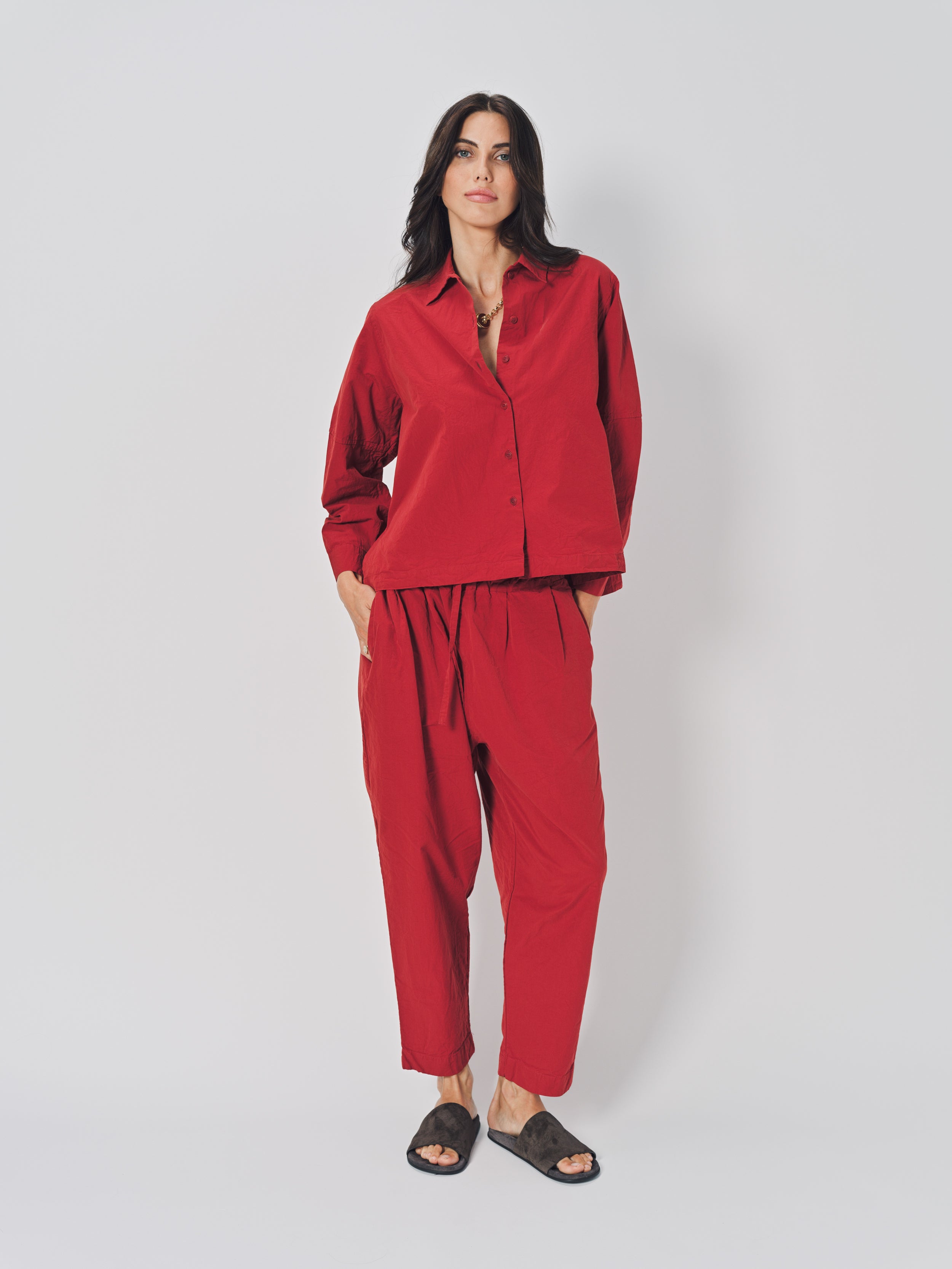 Casey Casey Tippy Pant in Cotton Rusty / S