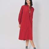 Casey Casey Yuri Dress in Cotton Rusty / S