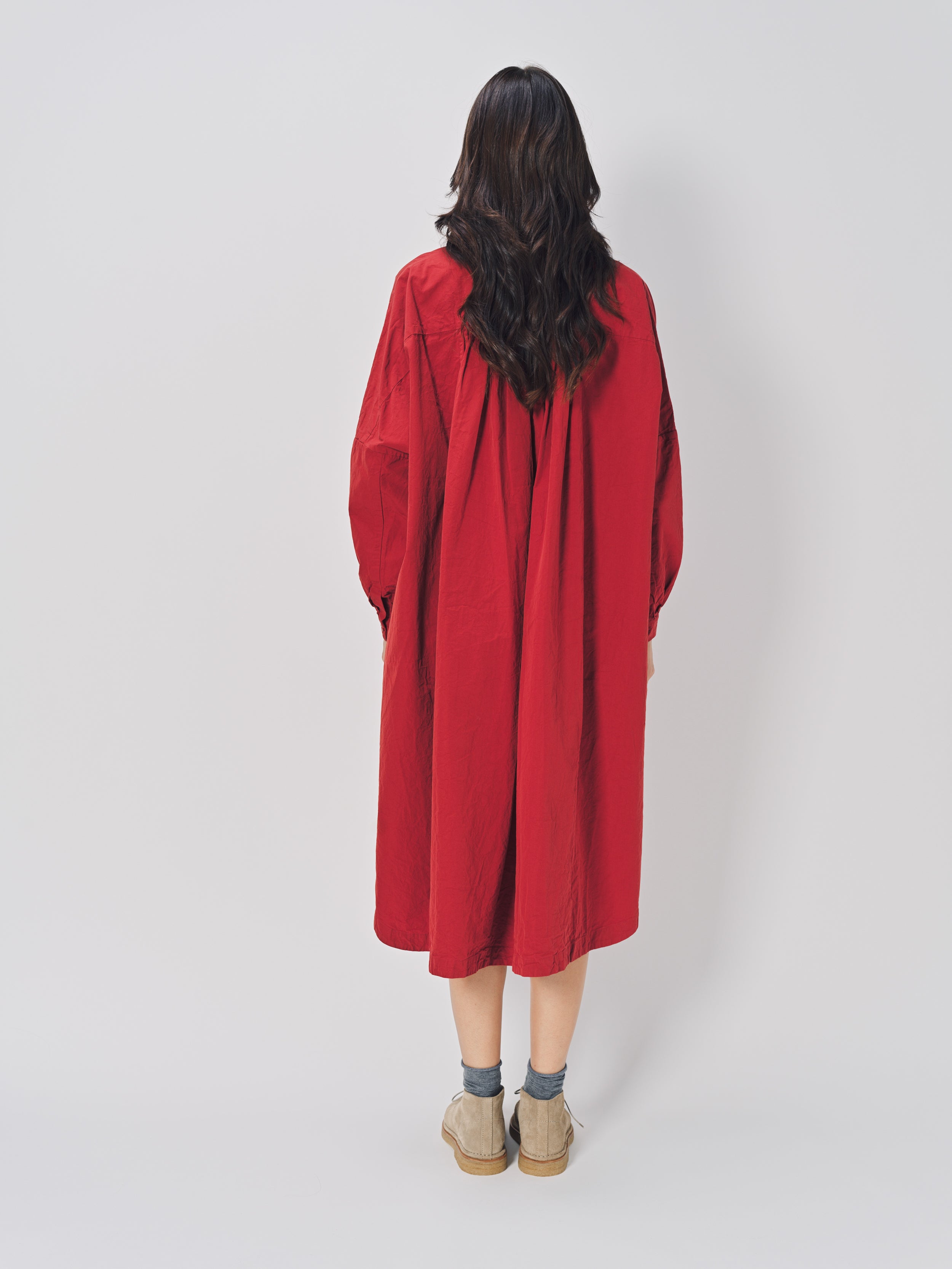 Casey Casey Yuri Dress in Cotton Rusty / S
