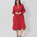 Casey Casey Yuri Dress in Cotton Rusty / S