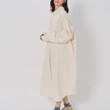 Casey Casey Tippy Dress in Sateen Natural / XS