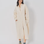 Casey Casey Tippy Dress in Sateen Natural / XS