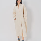 Casey Casey Tippy Dress in Sateen Natural / XS