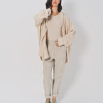 Casey Casey Orsan Shirt in Cashmere and Wool Ecru / 1