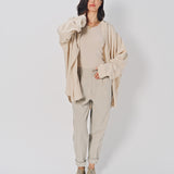 Casey Casey Orsan Shirt in Cashmere and Wool Ecru / 1