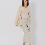 Casey Casey Orsan Shirt in Cashmere and Wool Ecru / 1