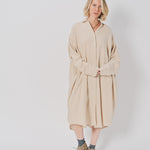 Casey Casey Orsan Dress in Cashmere and Wool Ecru / 0