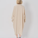 Casey Casey Orsan Dress in Cashmere and Wool Ecru / 0