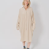 Casey Casey Orsan Dress in Cashmere and Wool Ecru / 0