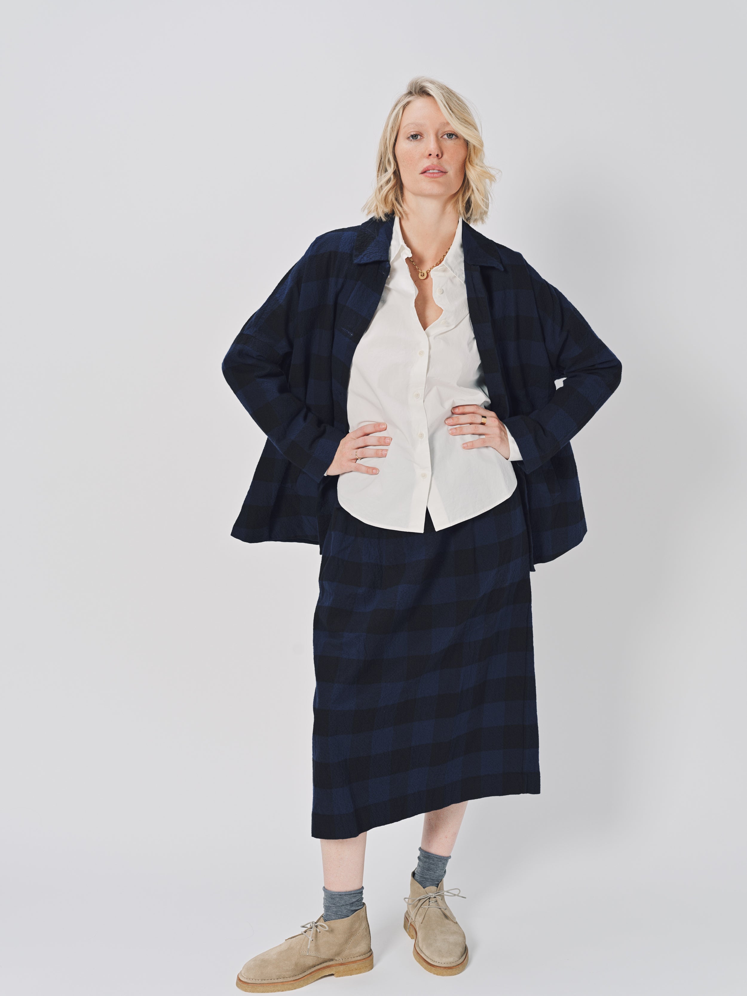 Casey Casey Sunny Bab Jacket in Cotton Navy / 2