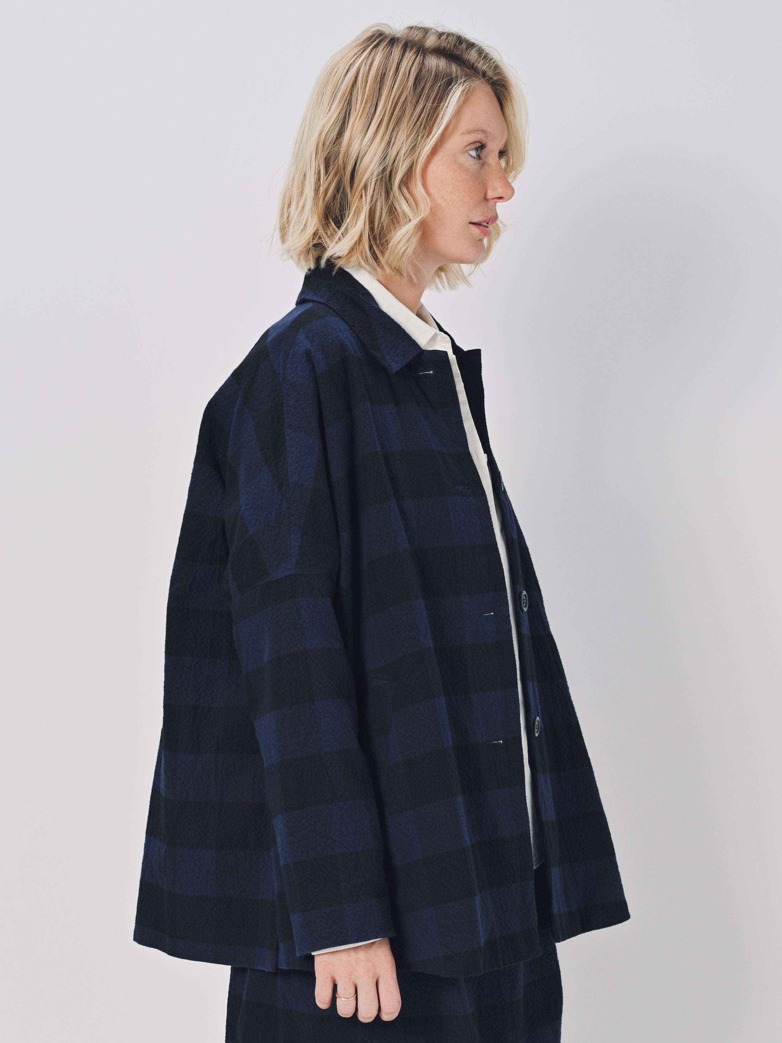 Casey Casey Sunny Bab Jacket in Cotton Navy / 2