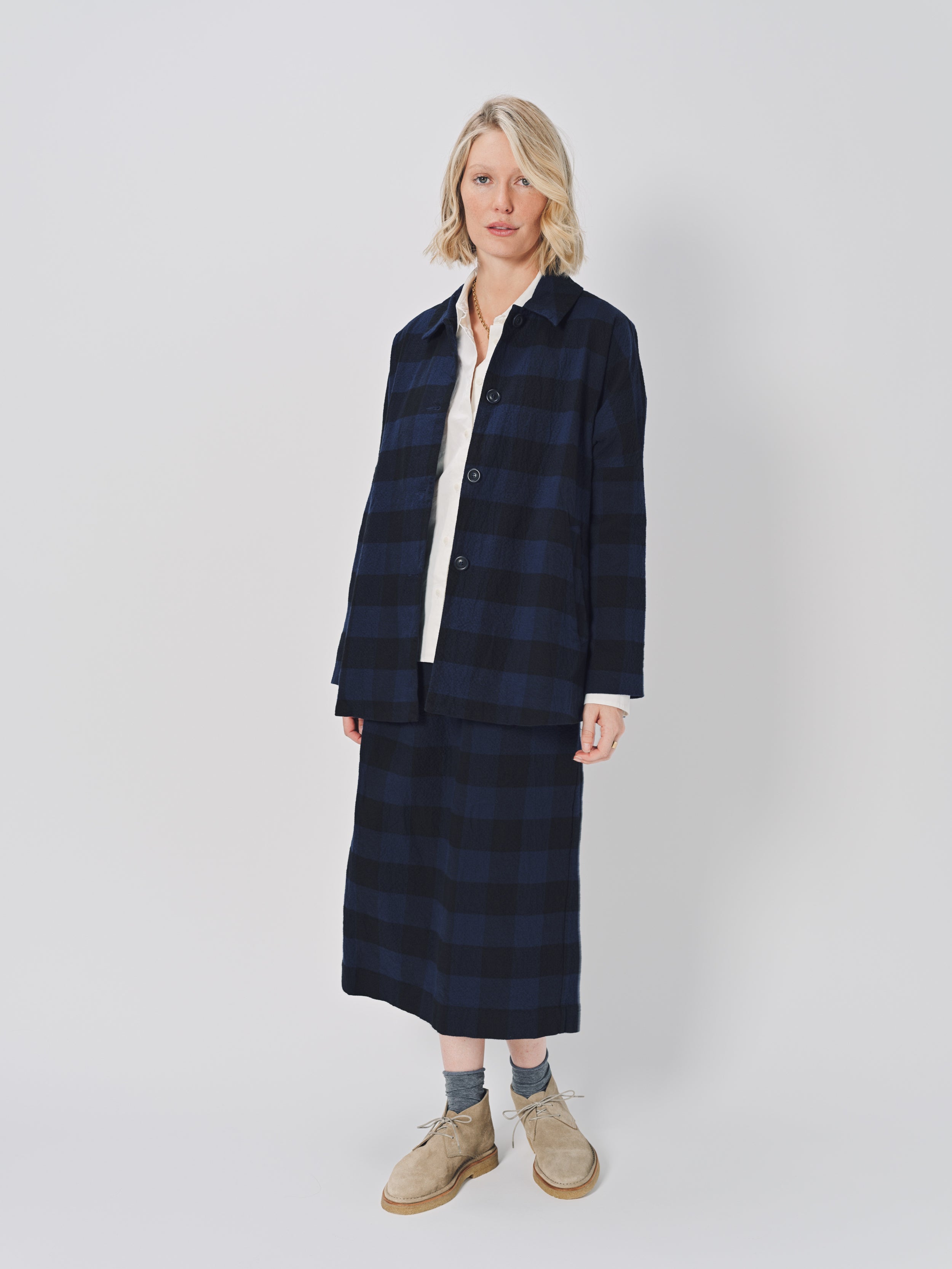 Casey Casey Sunny Bab Jacket in Cotton Navy / 2