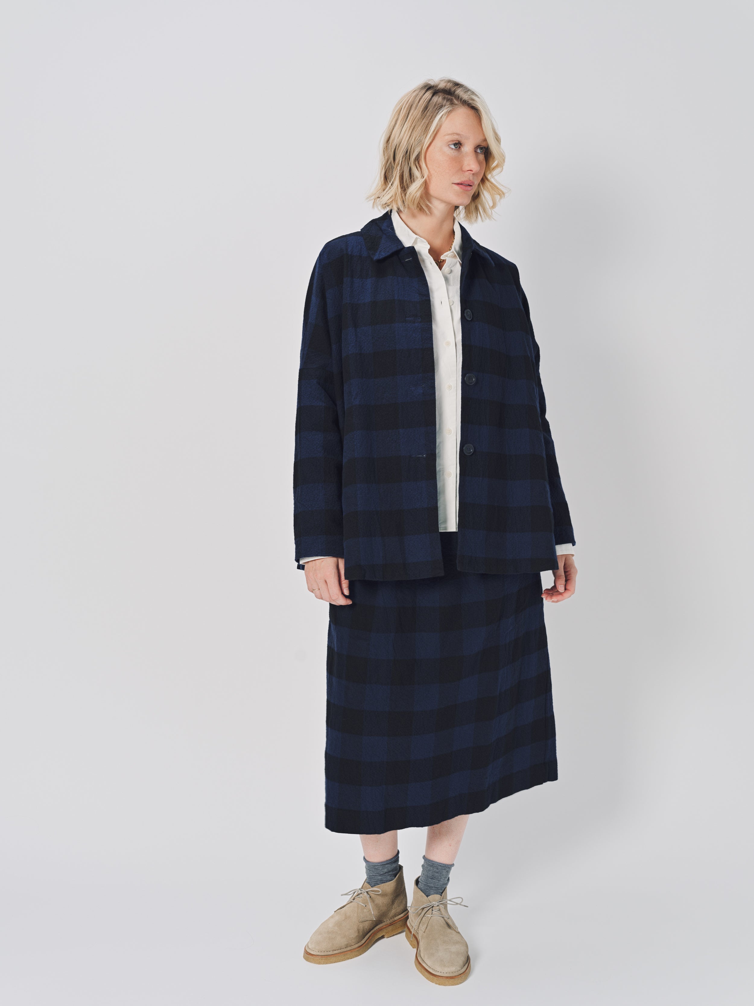 Casey Casey Sunny Bab Jacket in Cotton Navy / 2